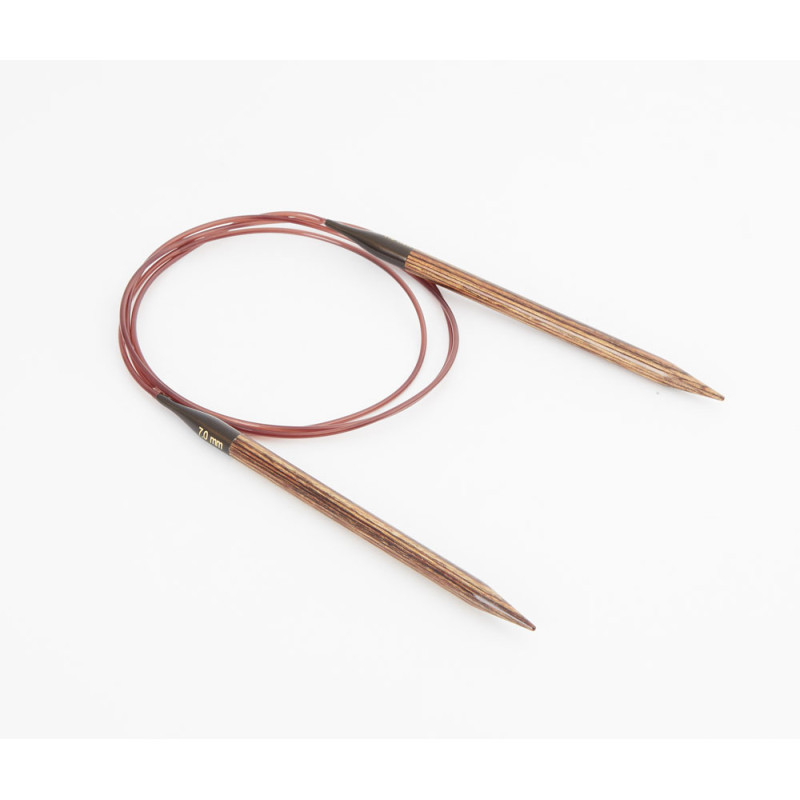 Aiguilles Circulaires Ginger Bouleau 120 Cm. Nr. 7.0